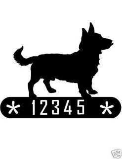 LANCASHIRE HEELER HOME ADDRESS SIGN HOUSE DOG MEMORIAL