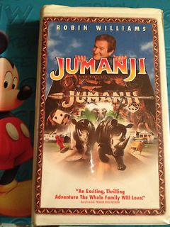 1996 Jumanji Robin Williams Adventure Children Family VHS Tape Movie