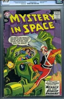 MYSTERY IN SPACE #53   Adam Strange begins   CGC