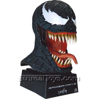 Master Replica Spider Man 3 VENOM Mask 7Scaled Movie Prop/Mini Bust