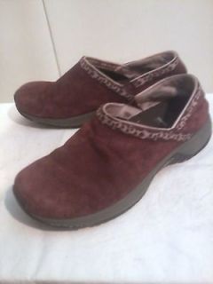 Merrell Womens sz 9.5 Encore Adams Raisin Suede treads are +++Super