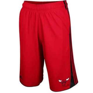 adidas Chicago Bulls Youth 3 Point Shorts   Red
