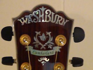Washburn Cumberland Jumbo Acoustic Electric Guitar Beautiful Maple