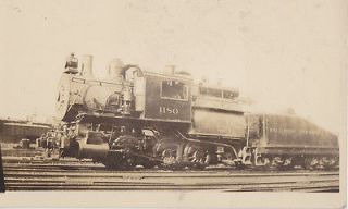 RPPC B. & O. 1180, Class D 23, St. George, NY. 1916 Baldwin