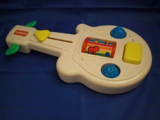 Vintage 1988 Playskool Busy Guitar Baby Activity Toy