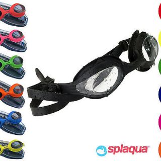 Optical Corrective Swim Goggles Clear or Tinted Lens All color Straps