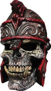 New Mens Halloween Greek Spartan Skull Warrior 3/4 Mask
