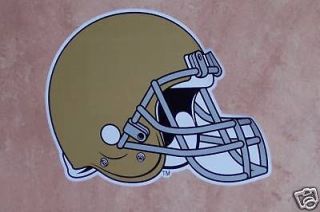 Notre Dame FATHEAD Official Team Helmet 12x9 Official NCAA Wall