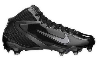 SUPER SPEED D 3/4 FOOTBALL LACROSSE RUGBY CLEATS SHOES 396253 011 MENS