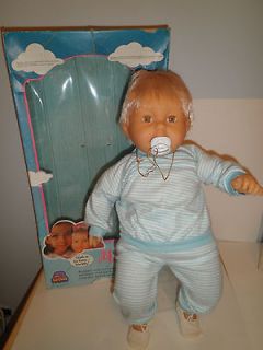 Vintage Minino Berjusa Boy Doll Made in Spain 24 Tall w/ Original