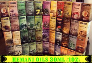 Buy 2 Get 1 free Hemani 100% Natural oils (oil group 1) MADE IN