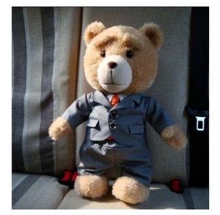 Teddy Cool Suit Bear Ted Plush Toy Soft Stuffed Animal Doll Bear Toy