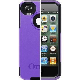 Purple & Black Limited Edition OtterBox Commuter Case for Apple iPhone