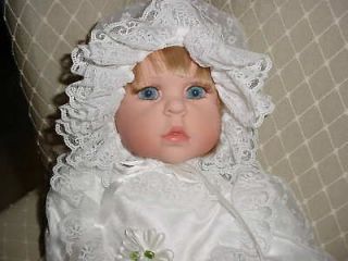 CHARITY BABY DOLL w Christening Dress   Lloyd Middleton