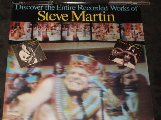 Steve Martin Comedy LP promo poster   King Tut SNL Saturday Night