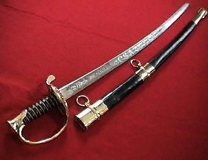 CSA BOYLE & GAMBLE CONFEDERATE STAFF OFFICER SWORD  GREAT SWORD FOR