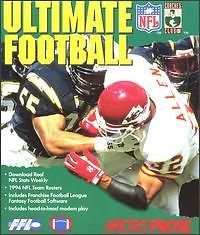 Ultimate Football + Manual PC CD NFL draft trade Junior Seau player