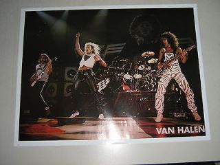 Van Halen   Poster    LIVE   Exc. New cond. 17 1/2 x 24