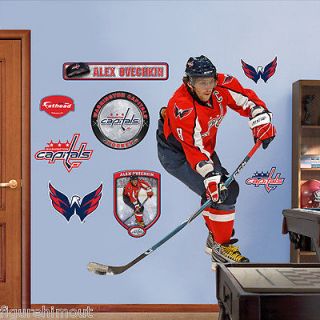 Alexander Ovechkin Washington Capitals Home Red NHL Life Like Fathead