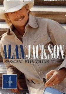 Alan Jackson Greatest Hits Vol. II Disc 1 Volume 2 New DVD R4