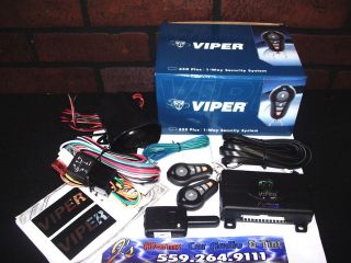Car Alarm VIPER 350 Plus DEI Alarm By Viper Clifford Python Keyless