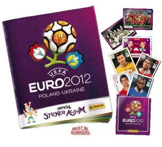 2012 OFFICIAL PANINI STICKER ALBUM COLLECTION   STICKERS & ALBUMS