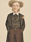 Vanity Fair   Mr. Albert Grant MP   1874 Caricature Lithograph by Ape