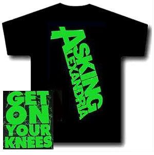 Asking Alexandria Get on Your Knees punk rock t shirt New Black S XL