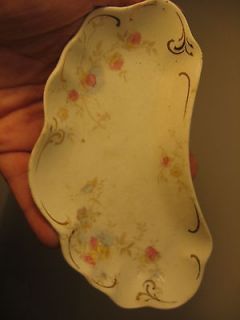 Flowered Dish Royal Semi Porcelain Alfred Meakin Ltd England