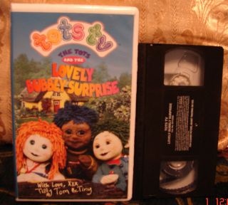TOTS TV THE TOTS AND THE LOVELY BUBBLE SURPRISE VERY RARE & HTF OOP