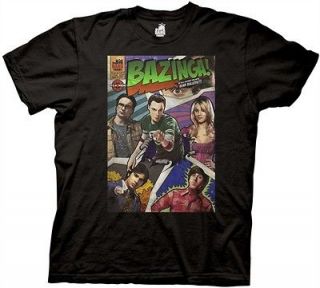 The Big Bang Theory TV Comic Book Cover Adult Shirt