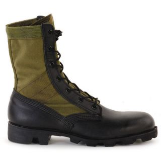 ALTAMA MILITARY Green JUNGLE BOOTS Milspec Leather Canvas Sizes 7 13