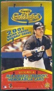 2001 Topps Gold Label Baseball Hobby 2 Box lot