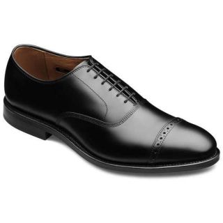 Allen Edmonds Mens Fifth Avenue Black Custom Calf Shoe
