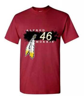 Alfred Morris Washinton Redskins Running Back T Shirt NFL RG3 NEW