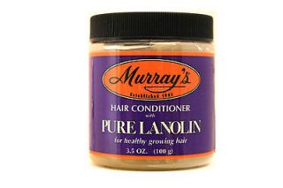 MURRAYS HAIR CONDITIONER WITH PURE LANOLIN 3.5 OZ.