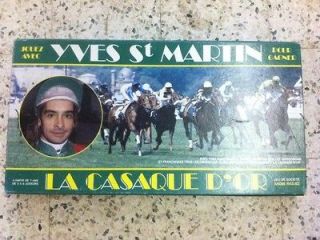CASAQUE DOR great french vintage horse racing simulation game RARE