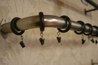 CURTAIN RODS   Rounded Corner