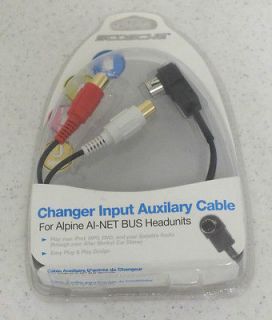 Scosche DCAXALPAI Changer Input Auxiliary Cable for Alpine Ai Net