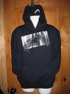 MENS ALPINESTARS HOODED SWEATSHIRT HOODIE SIZE SMALL NEW WITH TAGS