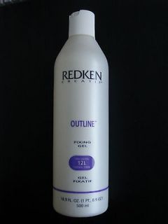 Redken Styling No 12L Outline Fixing Gel Firm Control 16.9oz NEW