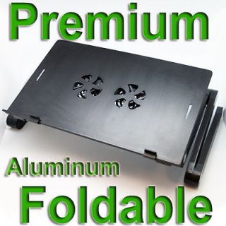 ALUMINUM Portable Folding Laptop Table. 360 legs lay in bed Holds