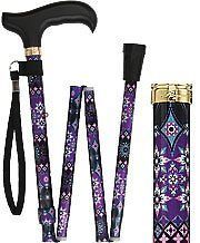 ROYAL CANES Pretty Purple Folding Adjustable Walking Cane with