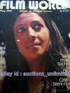 Filmworld May 1974 Suchitra Sen Simi Nutan Satyajit Mag