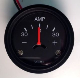New 30A Ampere Current or AMP gauge, VDO type, 2/52mm