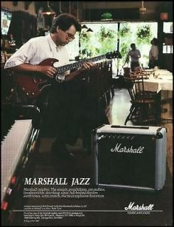 BILL FRISELL 1987 MARSHALL JUBILEE COMBO AMPS AD 8X11 ADVERTISEMENT