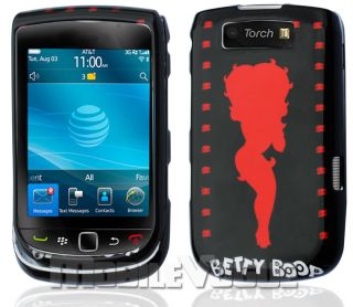 Betty Boop Hard Cover Case for Blackberry Torch 9800