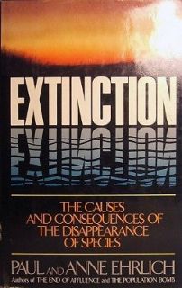 Extinction   Ehrlich Paul And Anne   Hard Cover   Signed Books (All