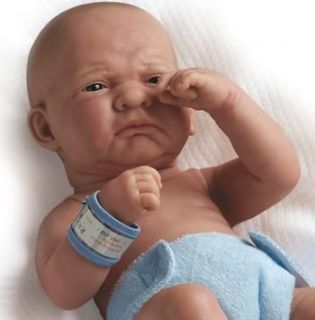 La Newborn First Day 14 Anatomically Correct Real Vinyl Baby Boy Doll