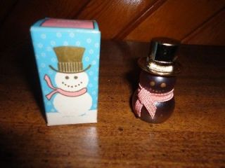 NIP Avon Vintage Snowman Petite Bird of Paradise Perfume Full
